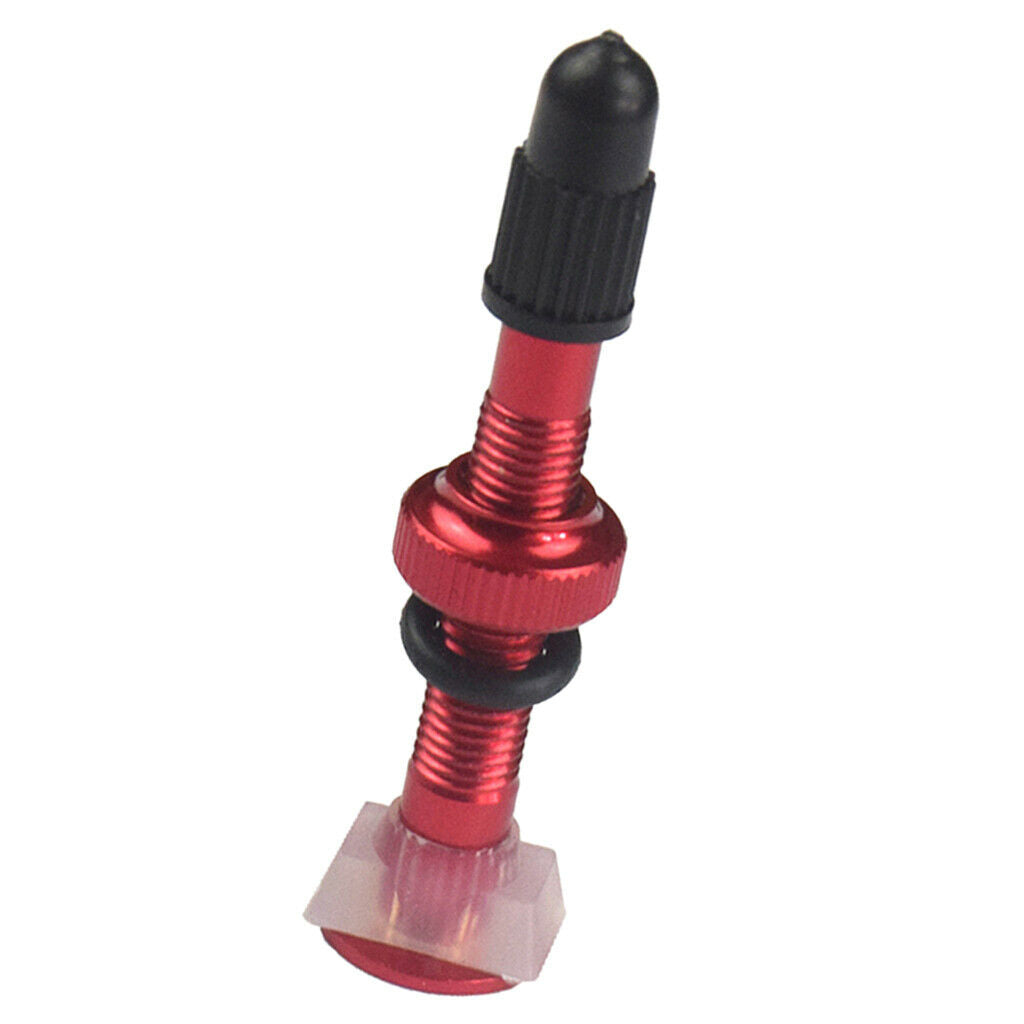 Aluminum Mountain-Bike Bicycle Presta Valves Replacement Vacuum-Nozzle Red