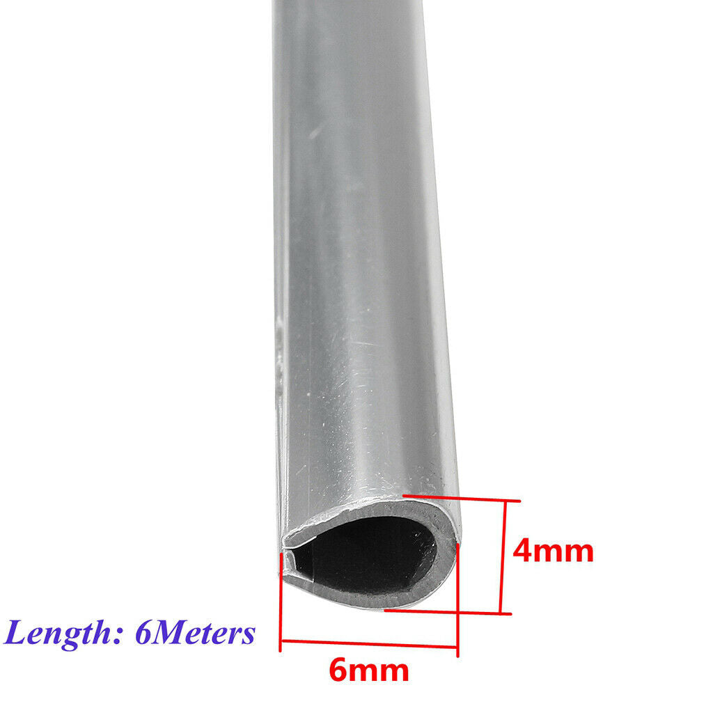 2 Sets 6Meter Car Door Edge Moulding Trim Scratch Guard Protector Cover Mold