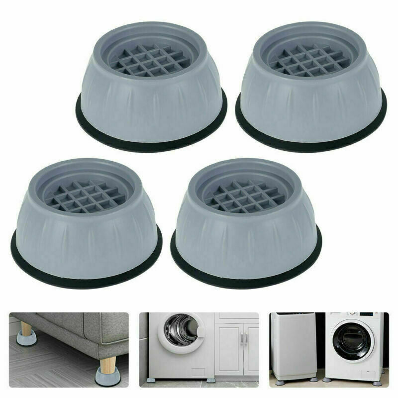 4pcs Anti-Vibration Feet Pads Rubber Mats Washing Machine Non-Slip Shock-Proof