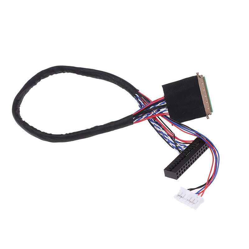 1PC New Arrival 40 Pin 1 Channel 6 Bit LED LCD LVDS Screen Cable For Disp.l8