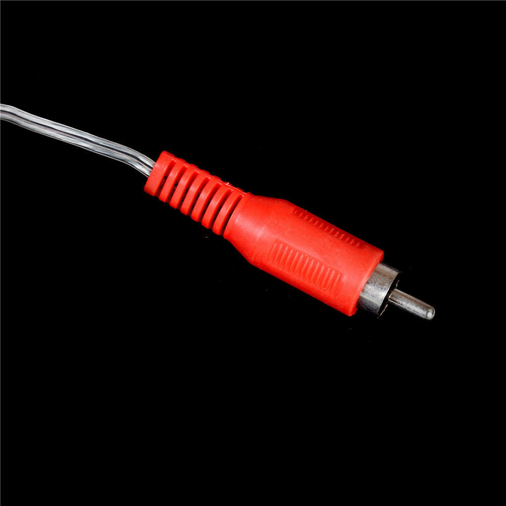 Replacement repair Speaker Bare Wire cable 5ft With RCA Plug to Stripped End Fx