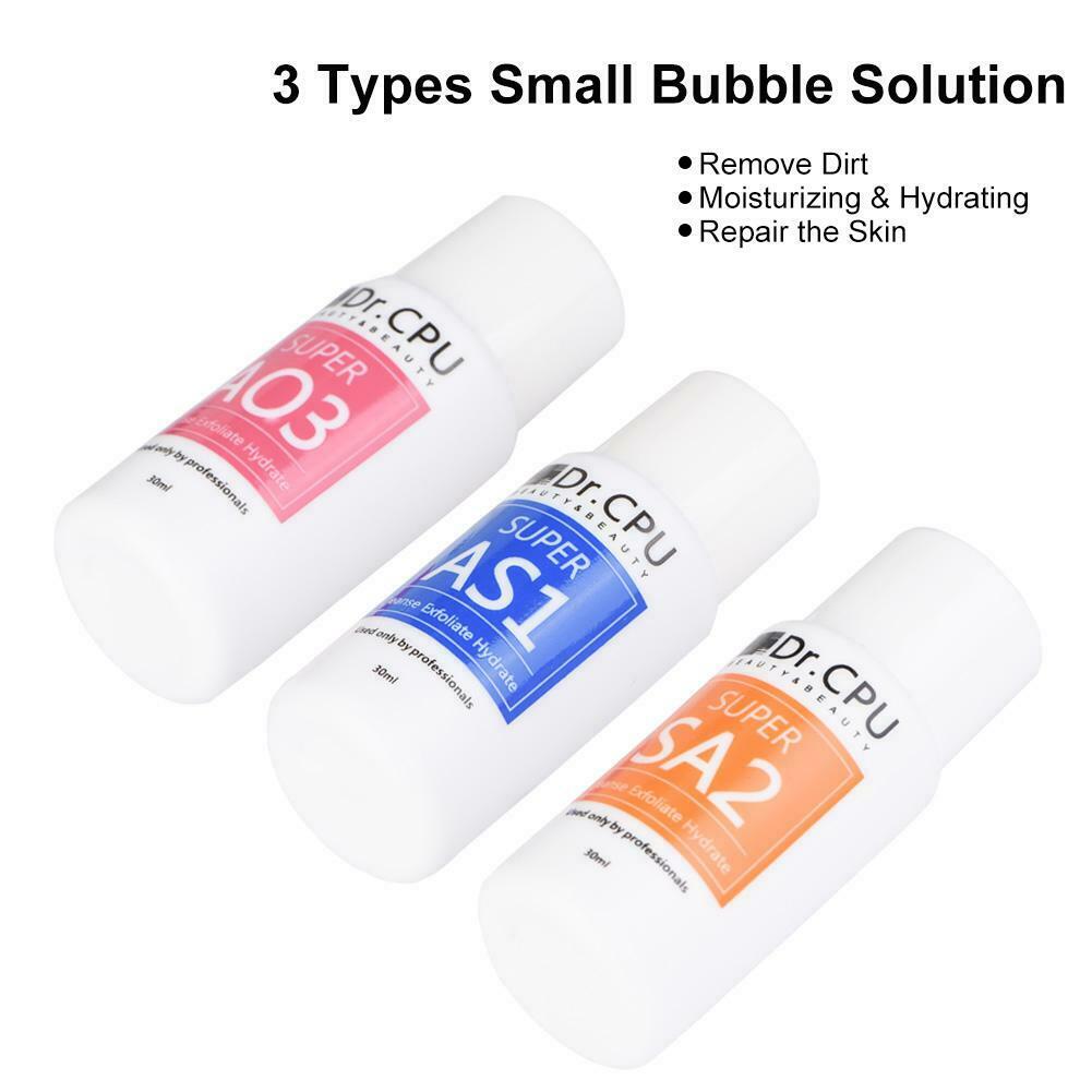 3PCS/set Hydra Machine Aqua Peel Concentrated Solution AS1 SA2 AO3 Facial Serum