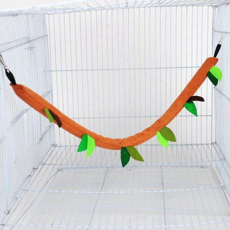5Pcs Cute Small Pet Cage Sugar Glider Hamster Squirrel Swing Bed Nest Hammock