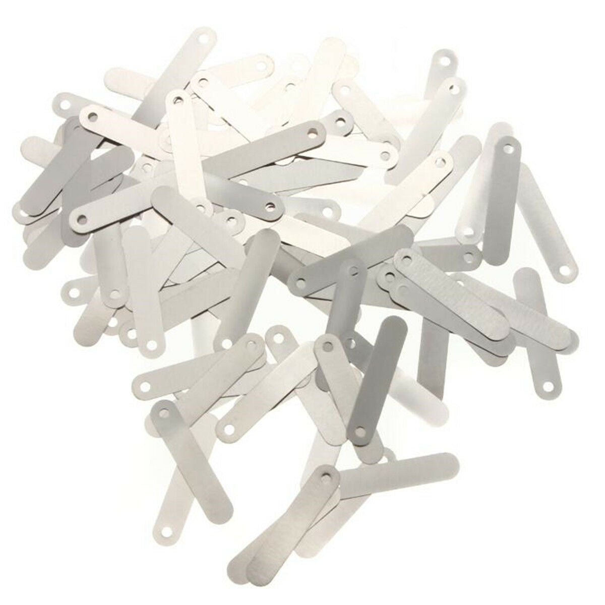 100pcs Nickel Solder Tab For  14500 Sub C Rechargeable Battery 2.5x0.5cm