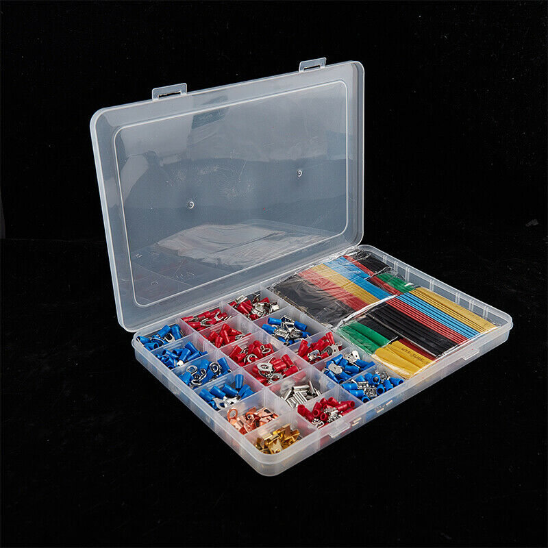 Terminal block 678pcs boxed Cold-pressed terminal block heat shrinkable tubeBDA