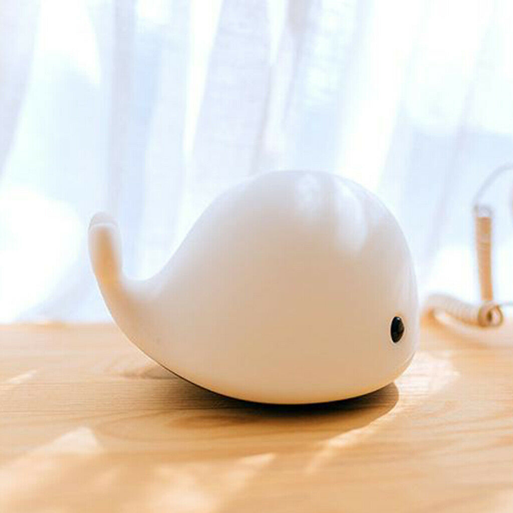 Night Light Kids Baby Bedroom Nursery Table LED Lamp USB Plug Dimmable Mood