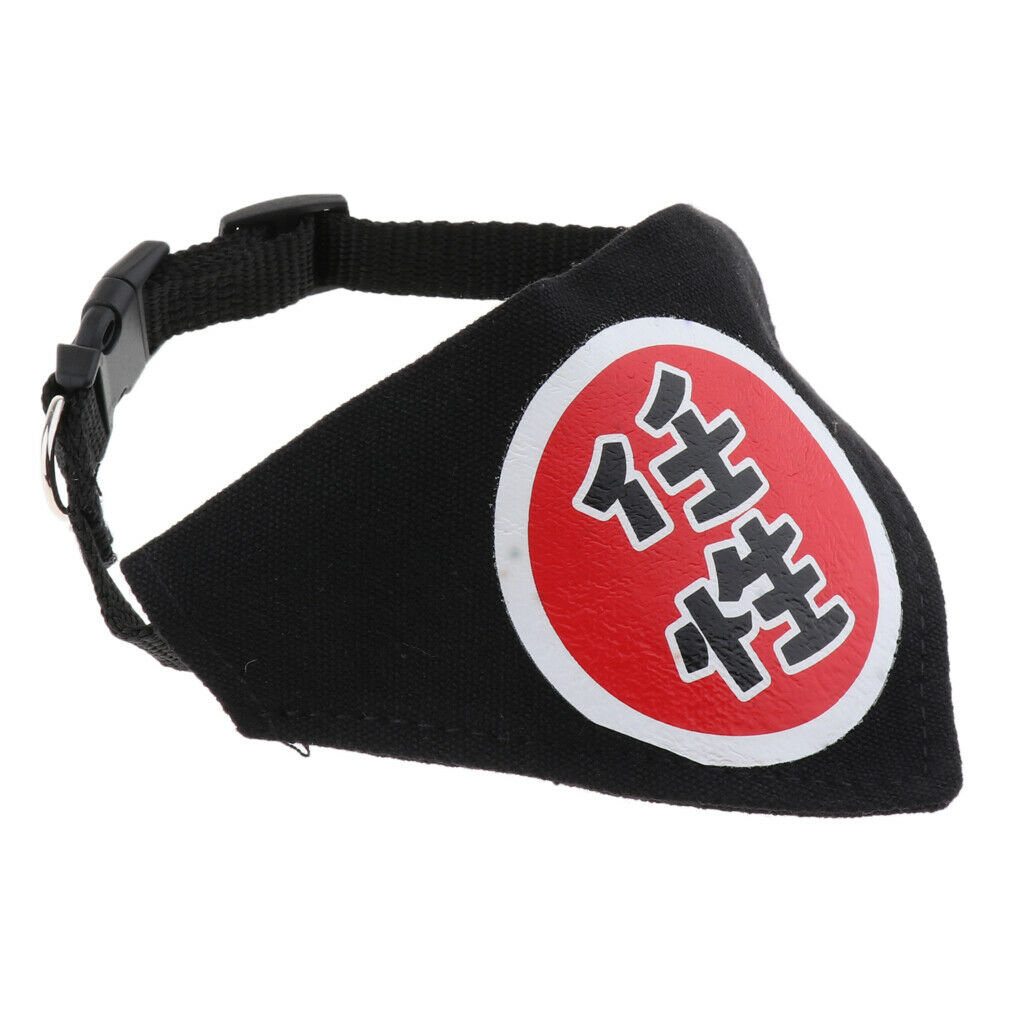 2Pcs Pet Puppy Adjustable Sailva Towel Neck Scarf Dog Collar 5