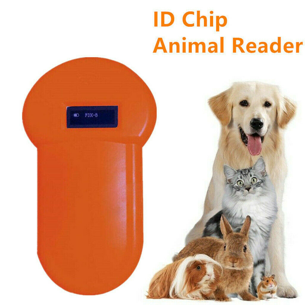 Pet ID Reader  Microchip Scanner ISO11784/5 for Dog Cat USB Rechargeable