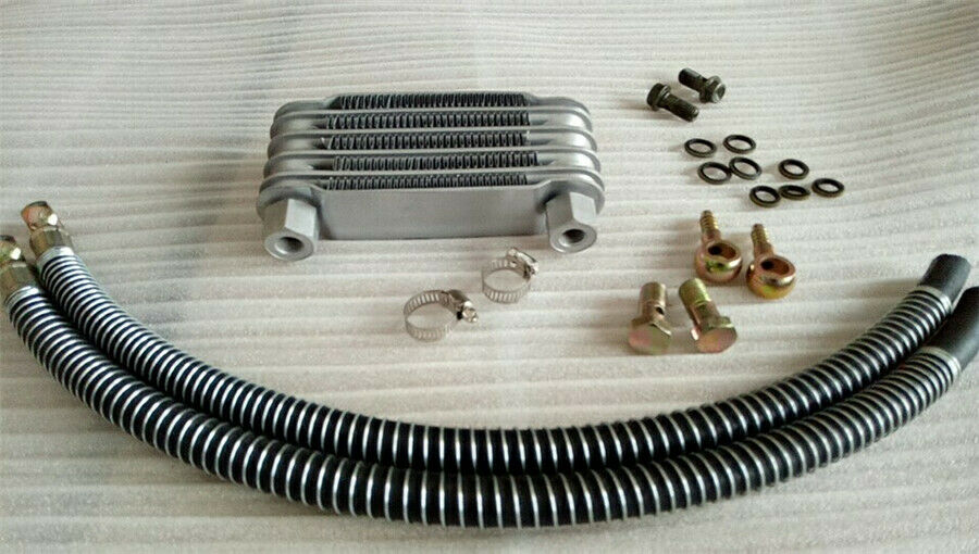 Small Oil Cooler radiator Motorcycle refit  for Dirt Pit Bike Chinese 110 125CC