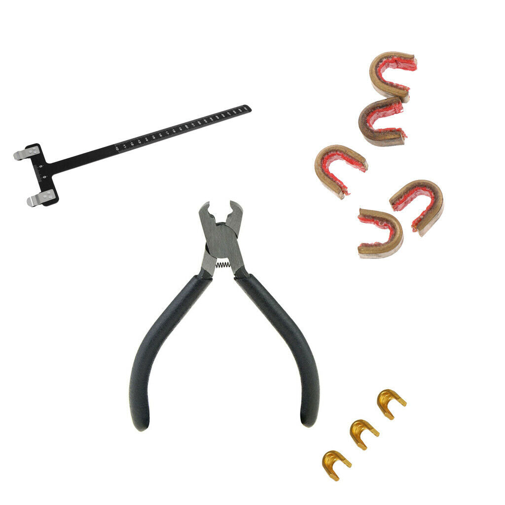 1 Set Portable Archery Nocking Buckle Pliers & Bow Square Target Hunting