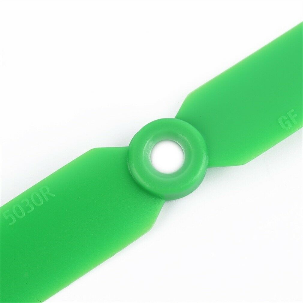 20 Pairs Green + Orange Propeller Prop For Mini QAV250 RC Racing Drone Accs
