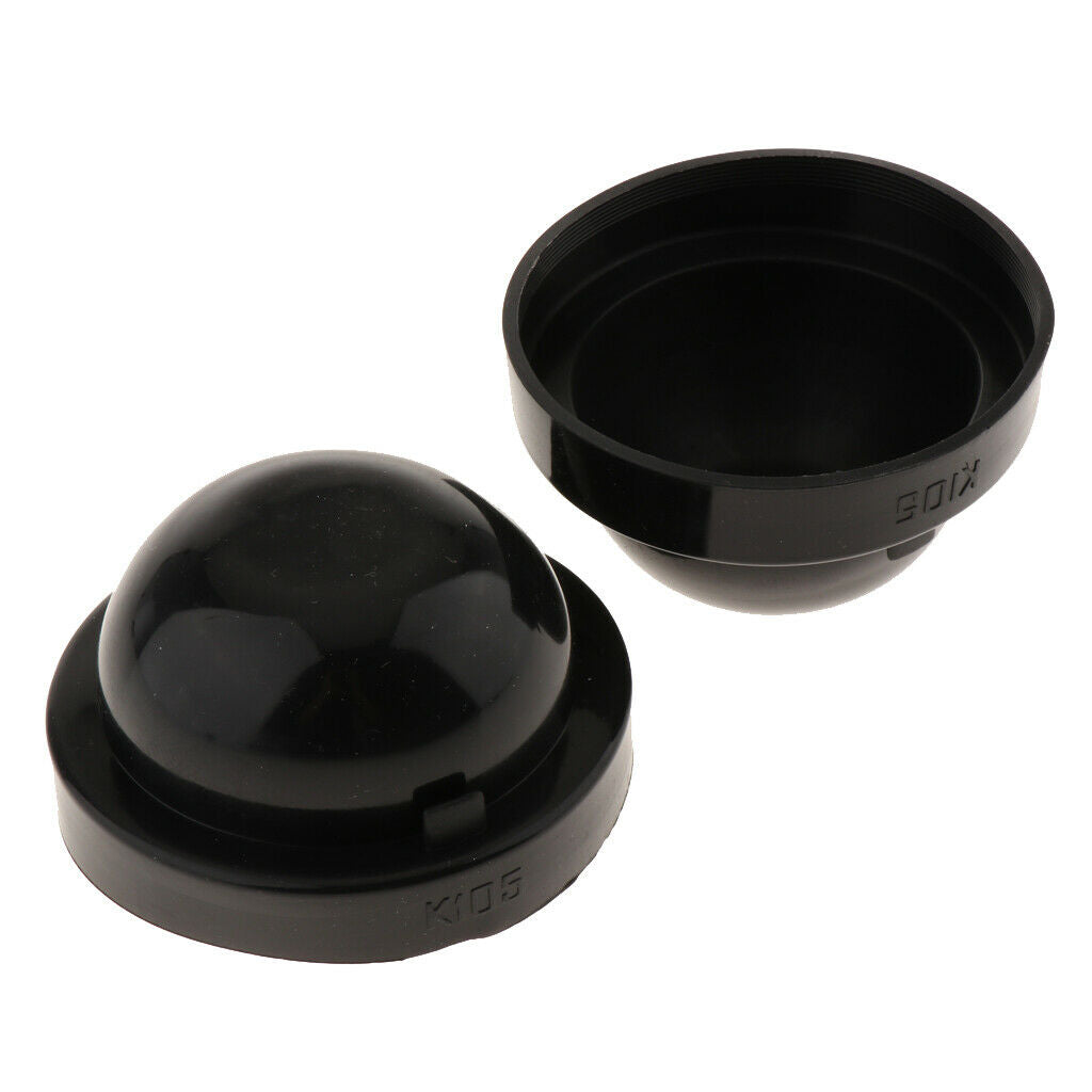 2pcs 125mm Automotive Car Headlight HID LED Bulb Anti Dust Housing Seal Cap