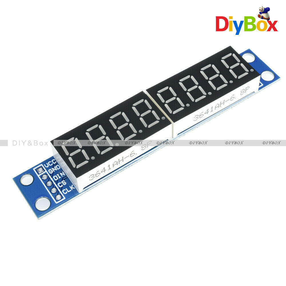 For Arduino MAX7219 LED Dot Matrix 8-Digit Digital Tube Display Control NEW D