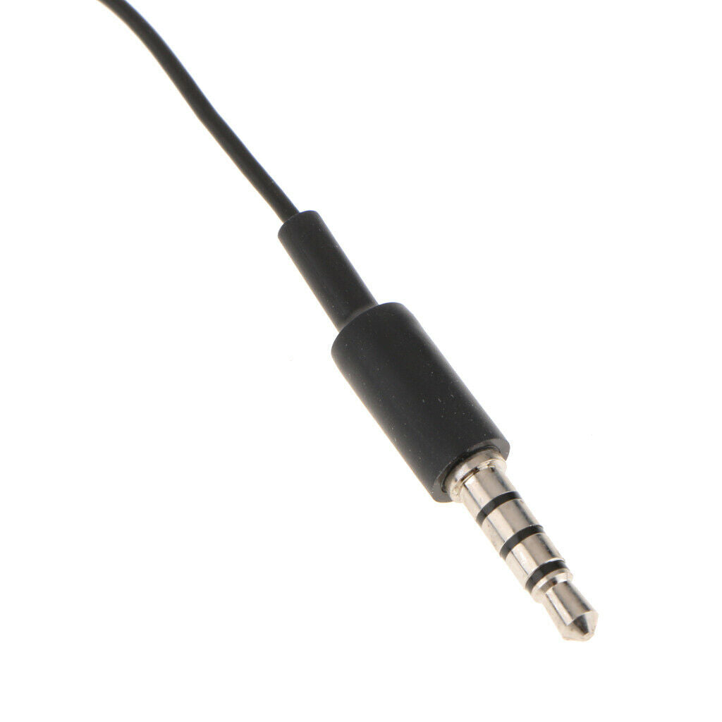 Wired Mono Earphone Single Earbud Headphone fits for Sony PS4 4ft Length