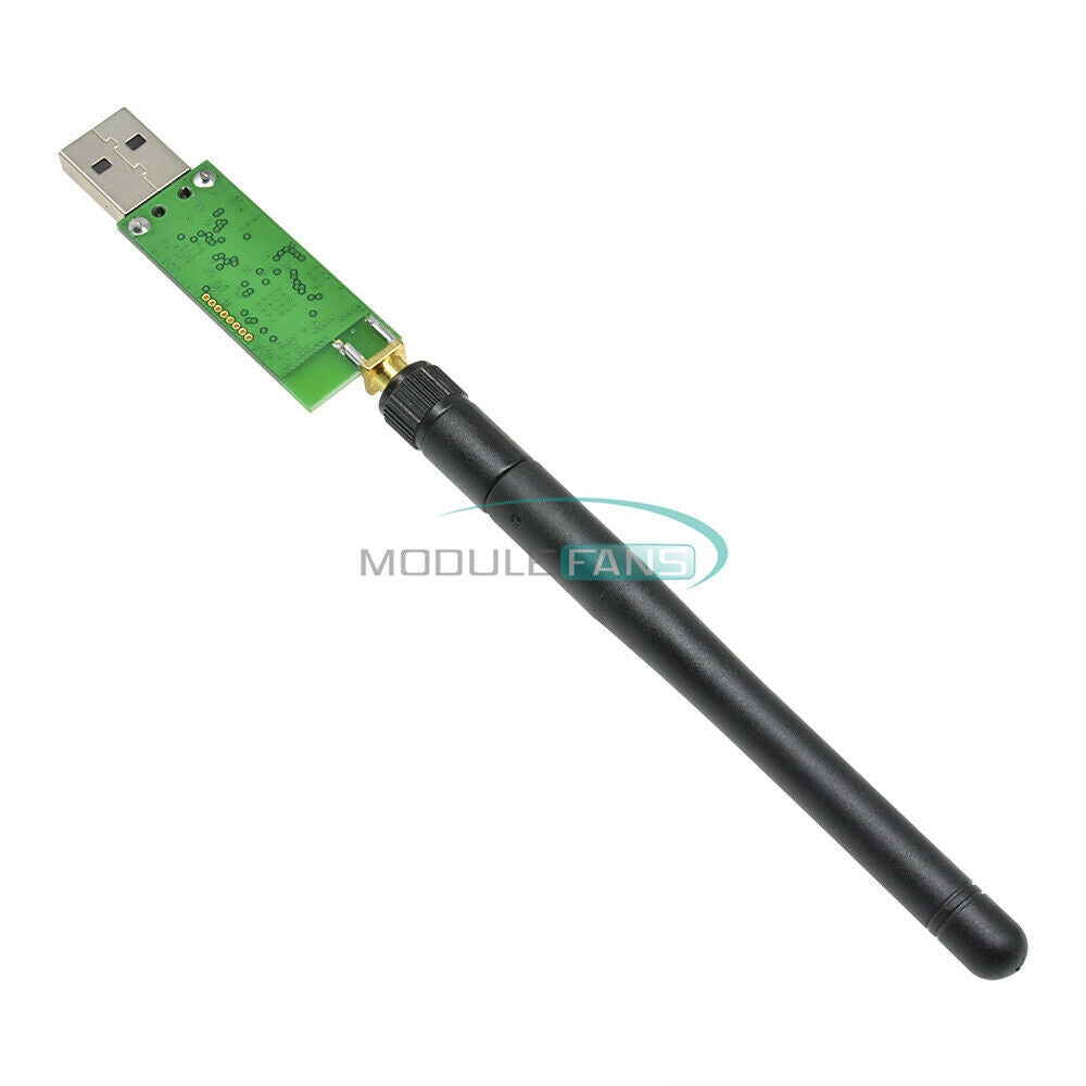 Bluetooth 4.0 USB CC2531 Protocol Analyzer Sniffer Module With External Antenna