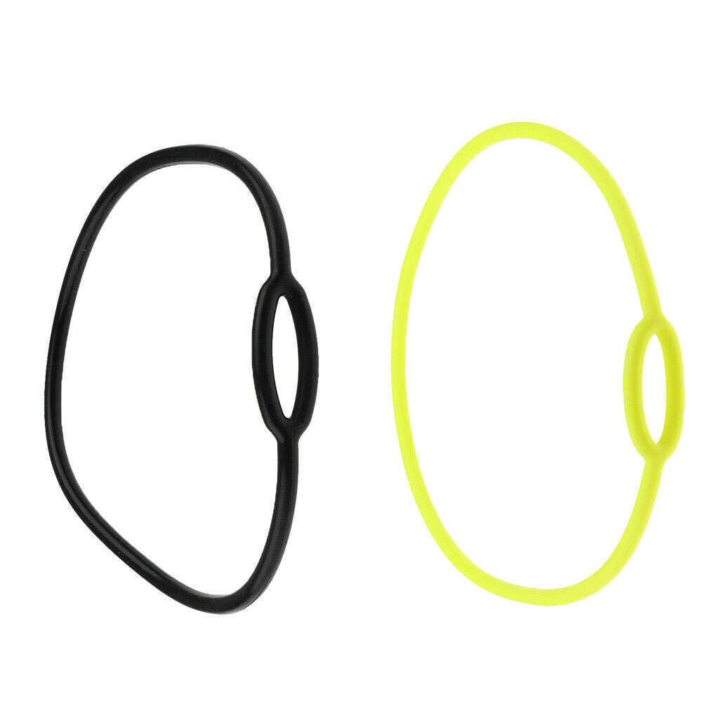 2 Pieces Silicone Regulator Necklace Bungee Accessories Underground Water