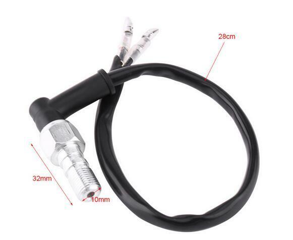 1PC Motorcycle Hydraulic Brake Pressure Light Switch Banjo Bolt M10 X 1.25 Pitch