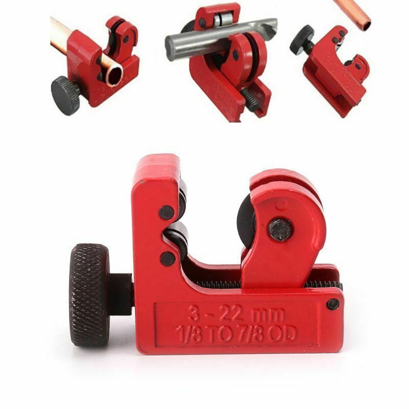 Mini Tube Cutter 3-22mm PVC Copper Aluminum Tubing Pipe Cutting Tool