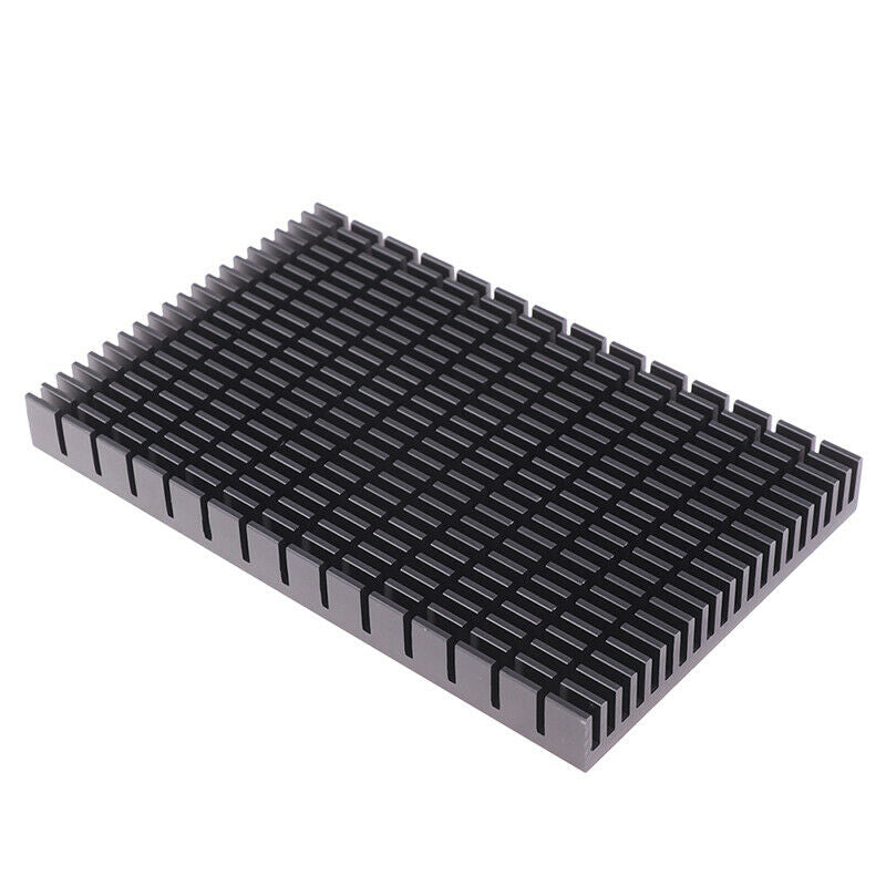 150*93*15MM Heating Panel Heat sink Aluminum Heatsink Plate Black RadiatorJ&DD