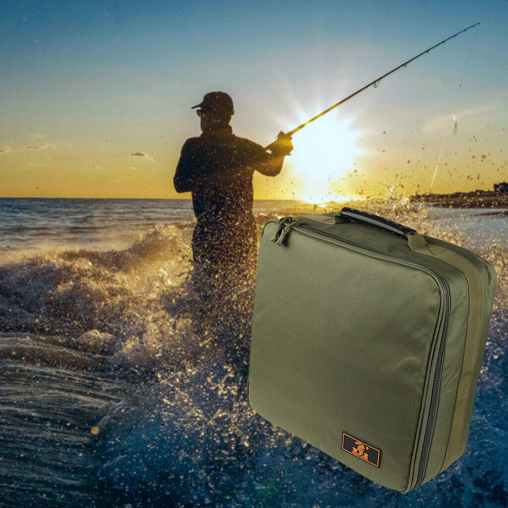 Portable Fishing Bag Tackle Storage Lure Holder Organizer Handbag Outdoor