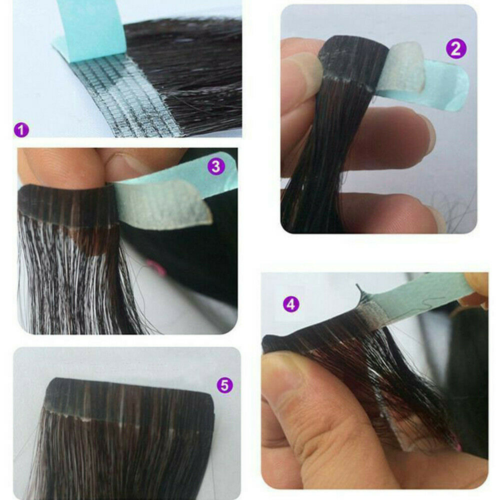 60 Tabs Lace Front Support Adhesive Tape for Skin Weft Hair Extensions