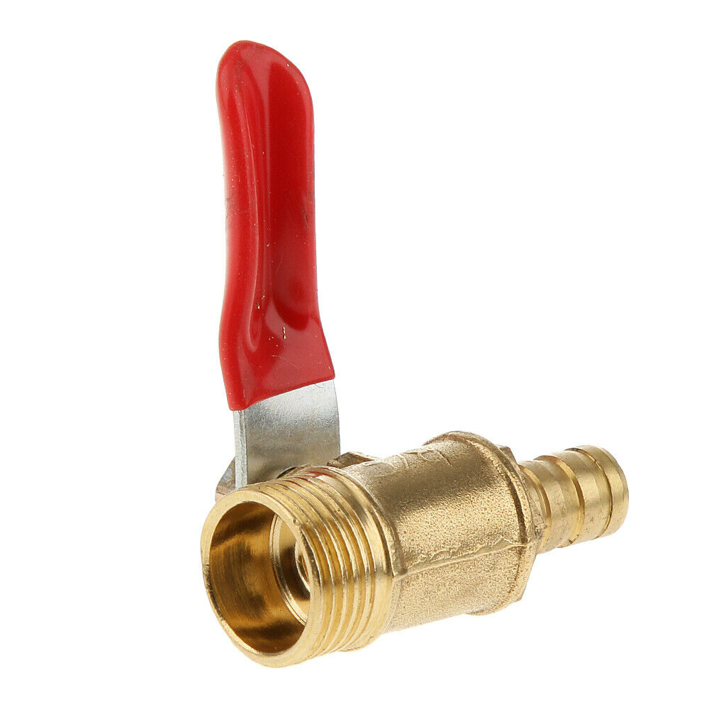 3/8 External Thread Up To 16.05 Sting Hose Connector Lever Handle Brass Ball