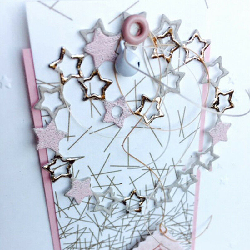 Circle Stars Metal Cutting Dies Stencil for DIY Scrapbooking Paper Card D.l8