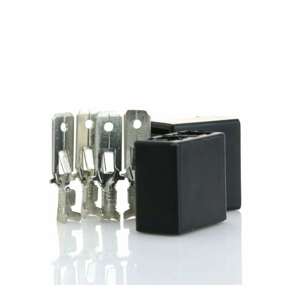 H7 Male HID Bulb Terminal Socket Waterproof Connector Adapter Plug w/pin 2pieces