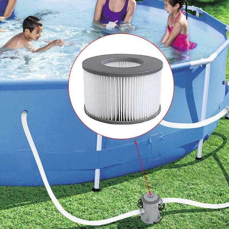 1Pc Inflatable Swimming Pool Hot Tub Filter Replacement Compatible with MSpa