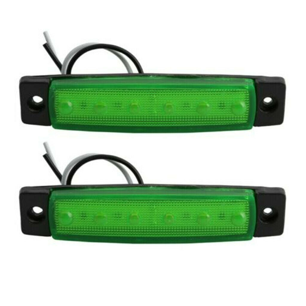 2 Pairs Of LED Navigation Lights Boat Yacht Skeeter DC 12V Red Green