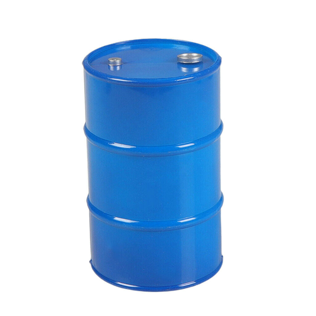 6 Pieces RC Oil Drum for 1/10 Axial SCX10 90046 90047 D110 DIY Spare Parts