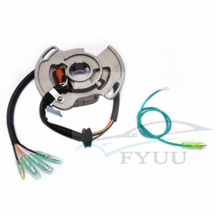 Ignition Coil Spark Plug Regulator & Stator Kit For Yamaha Blaster YFS200 97-01