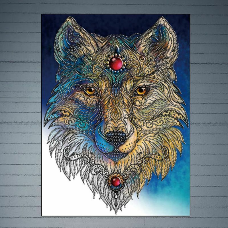 Fox 5D DIY Special Diamond Painting Embroidery Cross Craft Stitch Kit Home Decor
