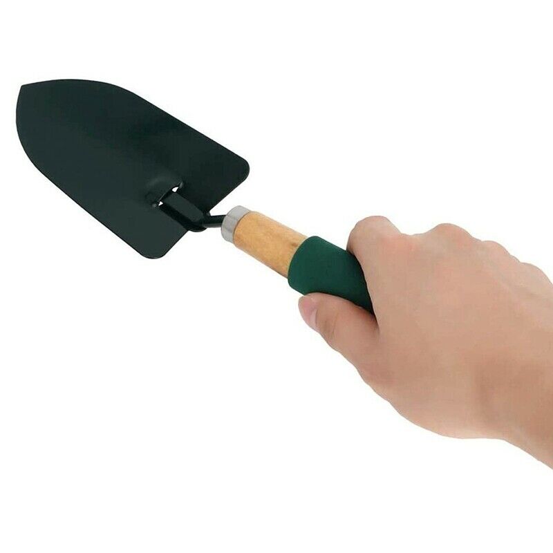 Garden Tool Set 3 Pcs Shovel Metal Rakes Gardening Tool Set with Sponge Grip WM5