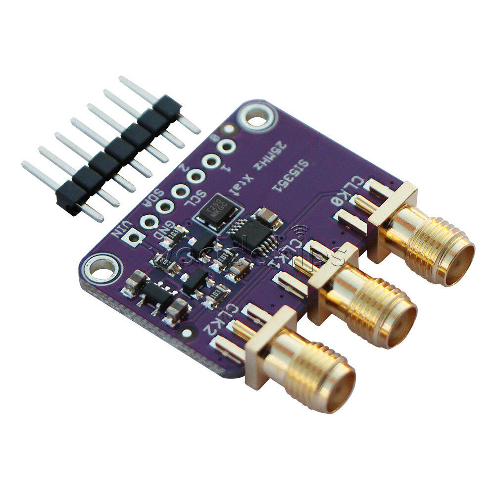 Si5351A I2C 25MHz Controller Signal Generator Breakout Board 8~160MHz f/ Arduino