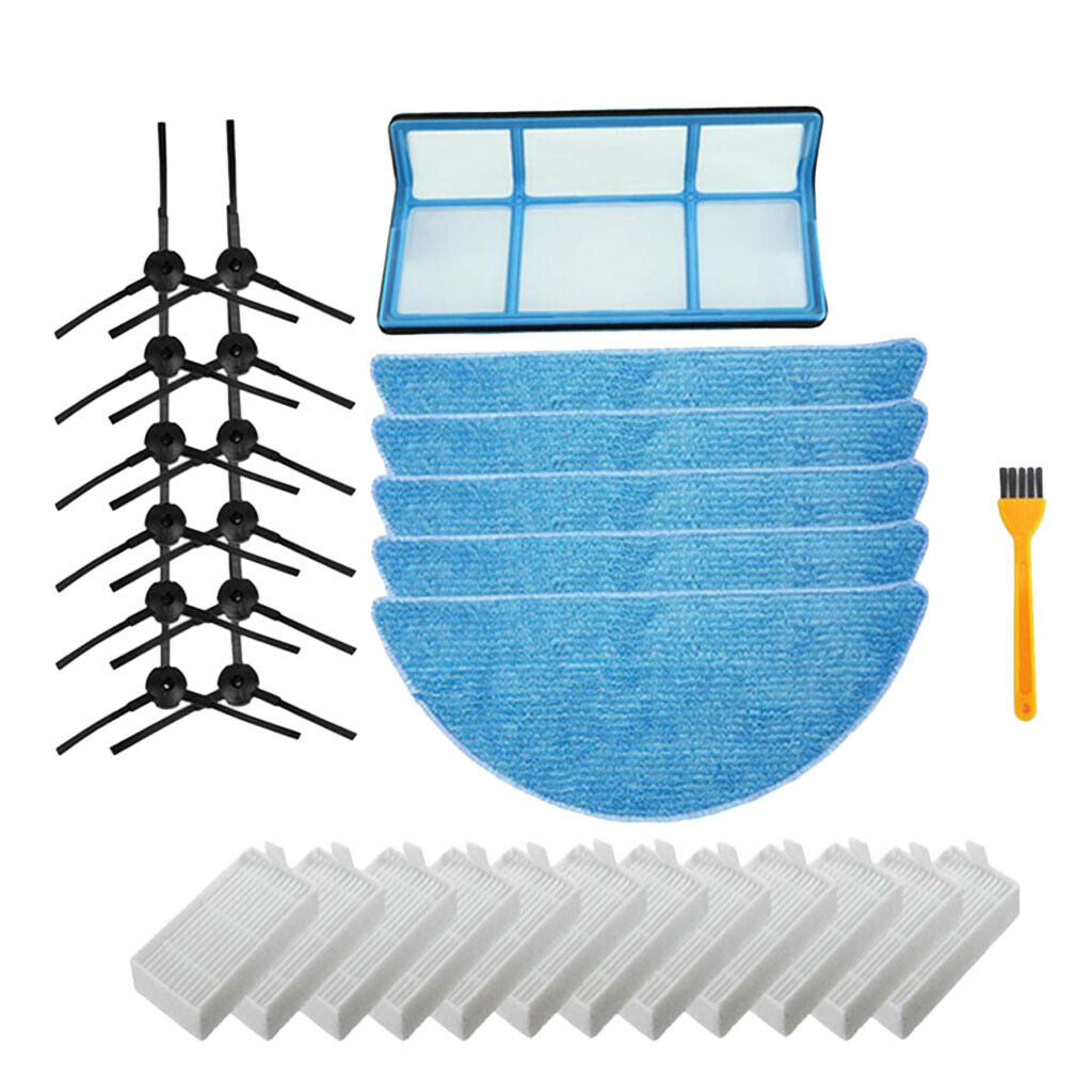 Blesiya Filter Kit Replacement for ILIFE V3/V5/V5S Robot Vacuum Cleaner