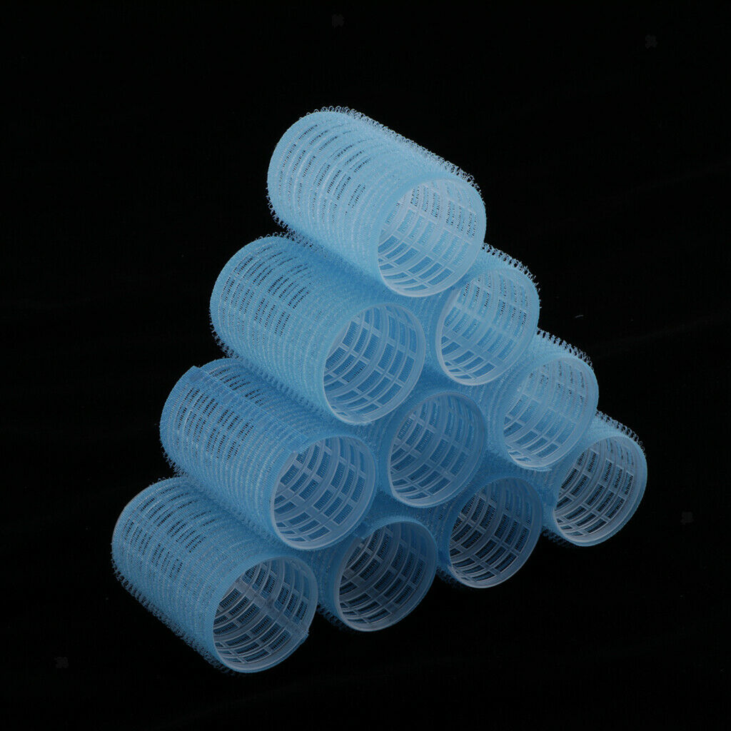 30pcs Hair Rollers Self Grip Cling Curlers For Curly Straight Long Wavy Hair