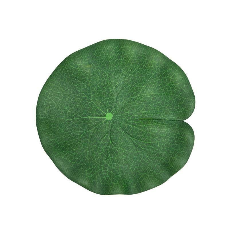 Artificial Lotus Leaves 4Pcs Floating Garden Decoration for Pond Multiple Sizes