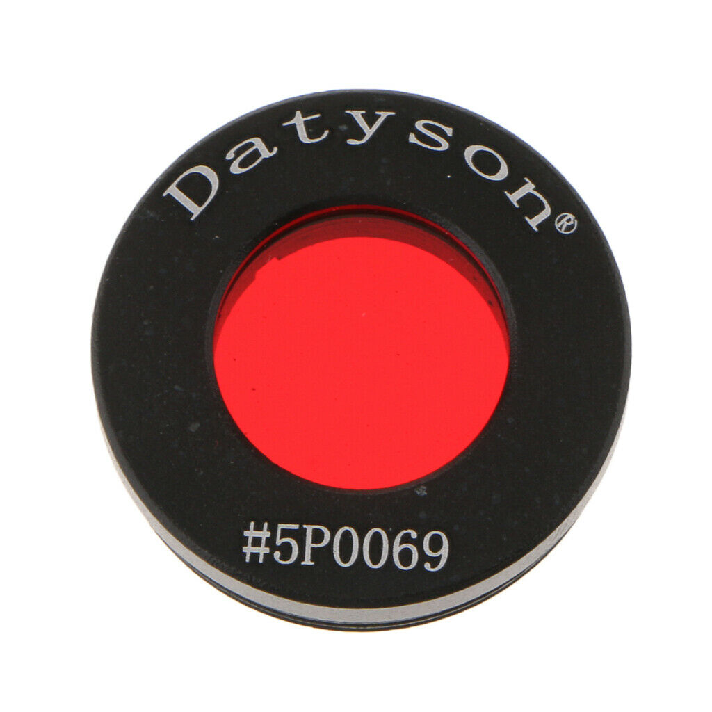 Metal 24.5mm to 31.7mm Telescope Eyepiece Adapter  +r Red Filter 0.965