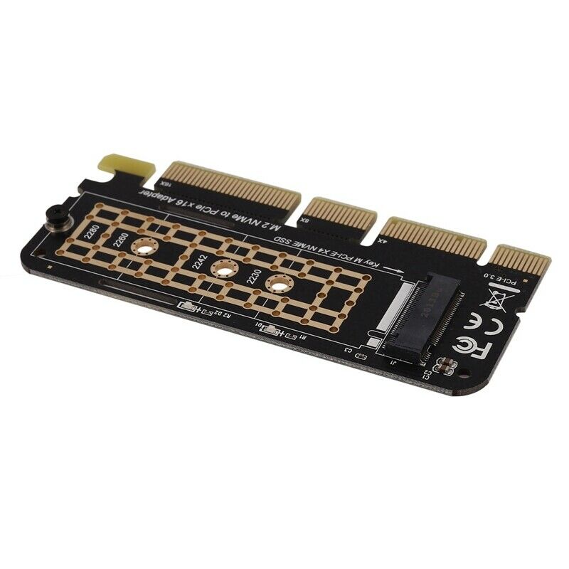 M.2 NVMe SSD To PCI-E X16 Converter Card NGFF M-Key M.2 PCIe PCI-Express X4/X8V4