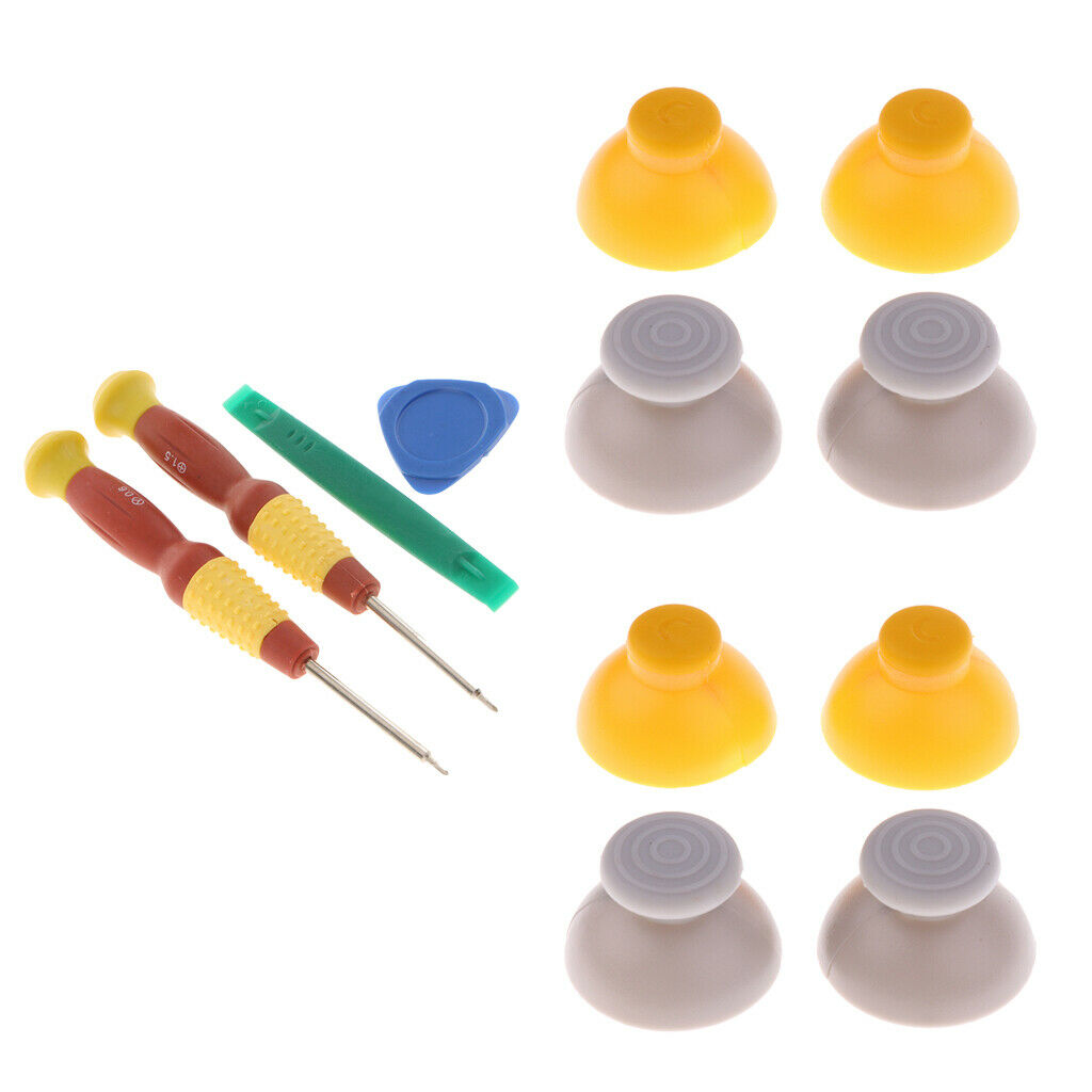8 x Joystick Caps Thumb Stick Cover for Nintendo Gamecube NGC + Screwdriver