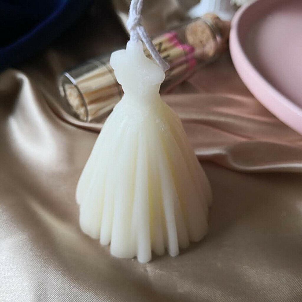 Scented Candle Wedding Bride Dress Fragrance Candles Home Bedroom Decor
