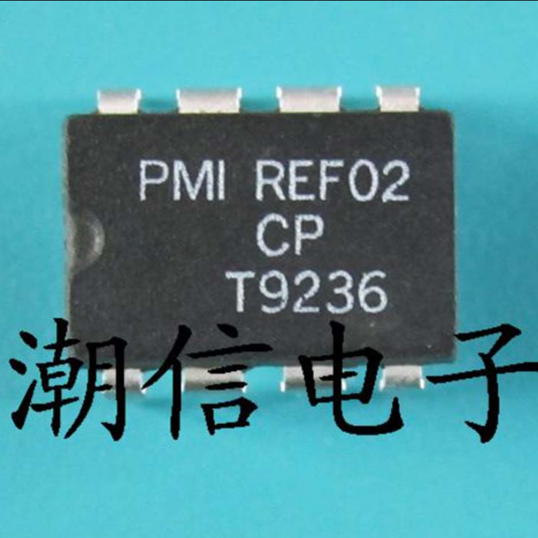 2PCS  IC PMI/ANALOG DEVICES DIP-8 REF02CP REF02C REF02