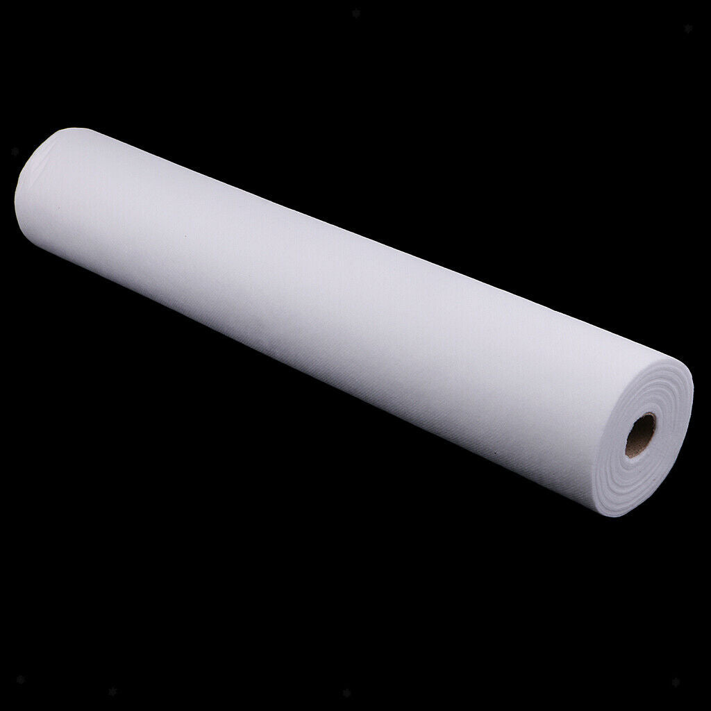 2 Roll Disposable Bed Sheets Waxing Table Covers Roll for Salon Tattoo White