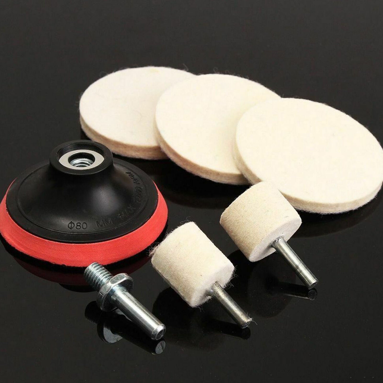 4OZ Cerium Oxide Glass Polishing Windscreen Scratch Remover + Felt + 3"