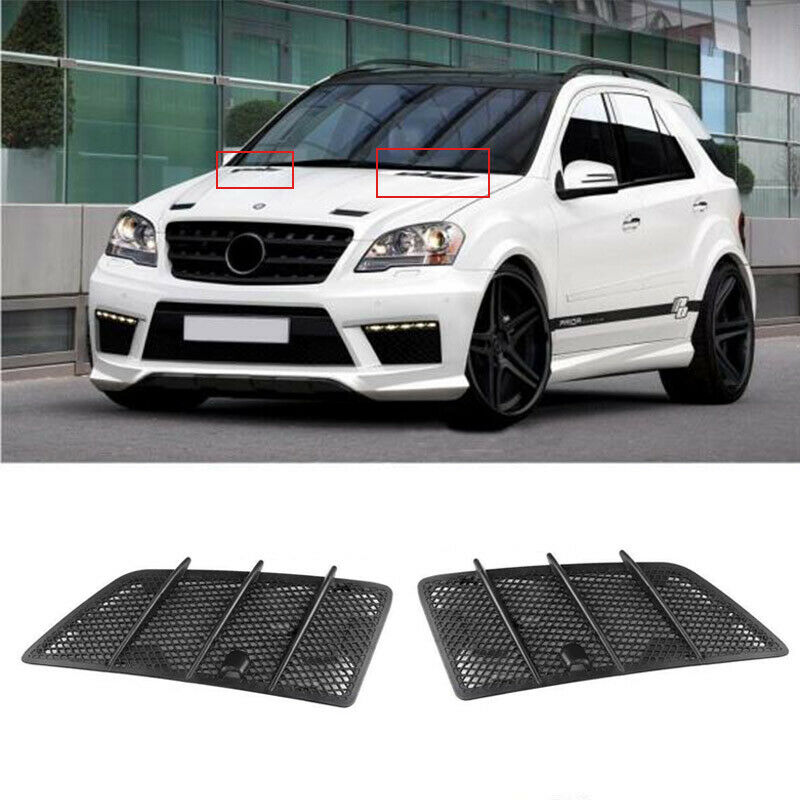 Car Hood Wind Screen Hood Air Outlet Decorative e Suitable for  W164 ML/GL 200T1