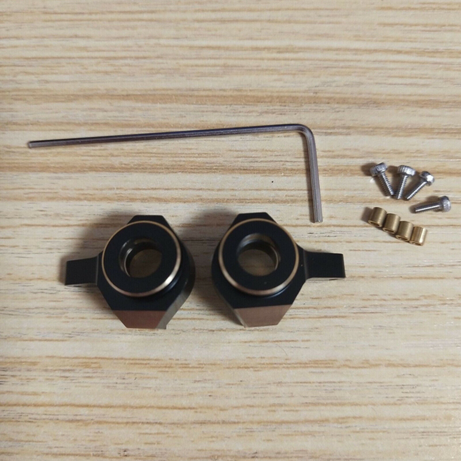 Steering Cup Brass Steering Knuckle for Axial SCX24 90081 1/24 RC Crawler Car