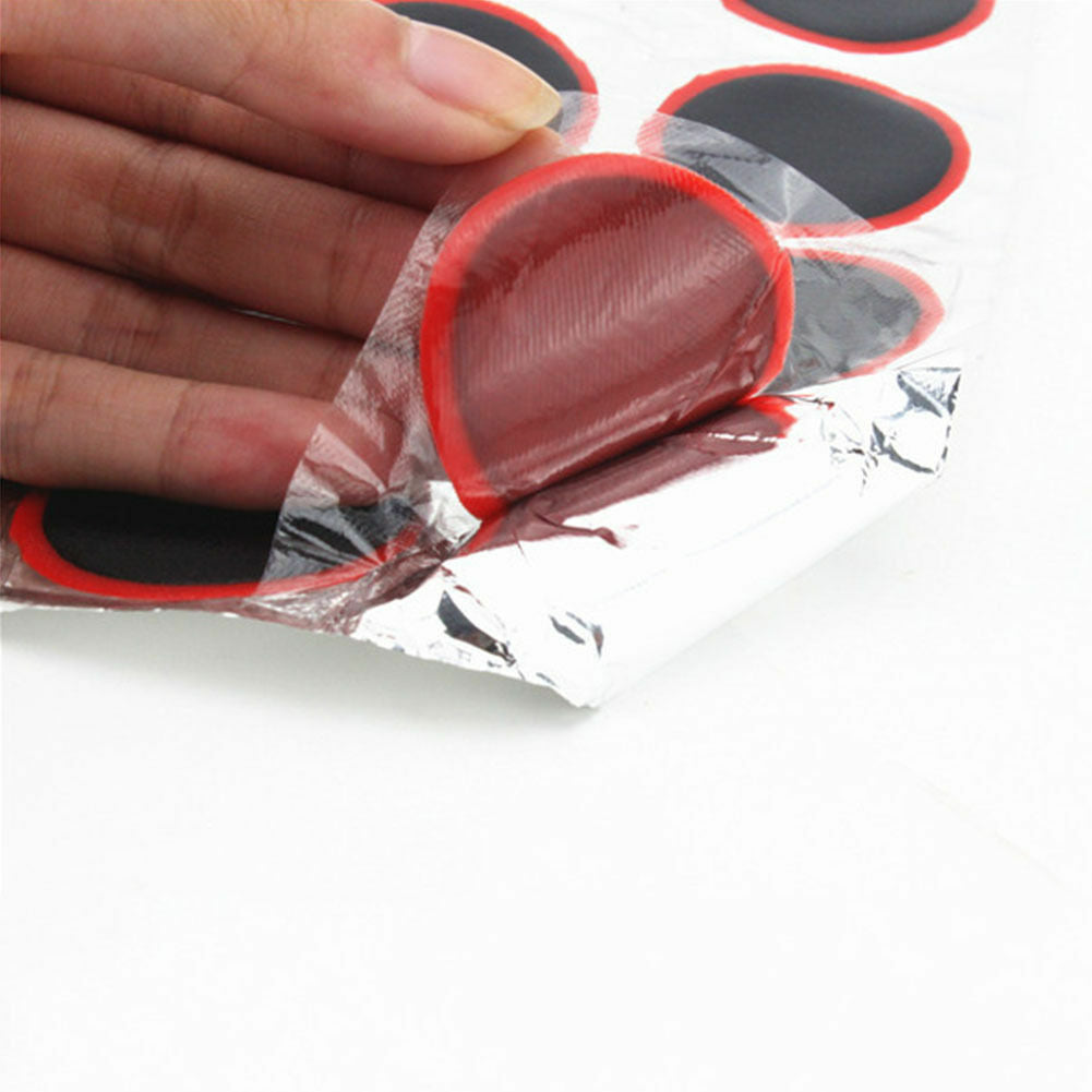 Bicycle Bike Tire Tyre Tube 48 Rubber-Puncture -Patch Patches Repair Kit Set