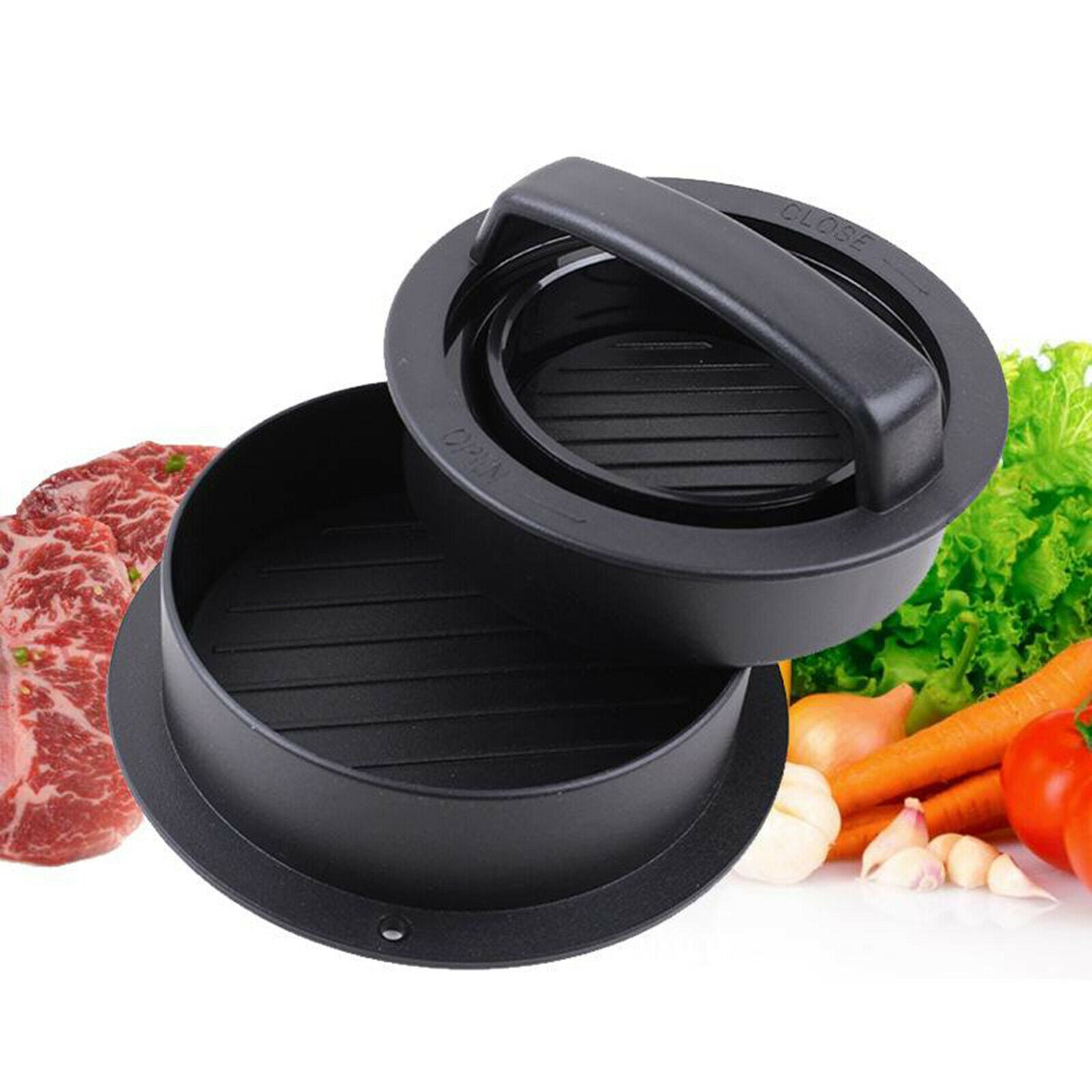 3 in 1 Burger Press Kit Maker Burger Kitchen Cooking Grilling Gadgets Accs