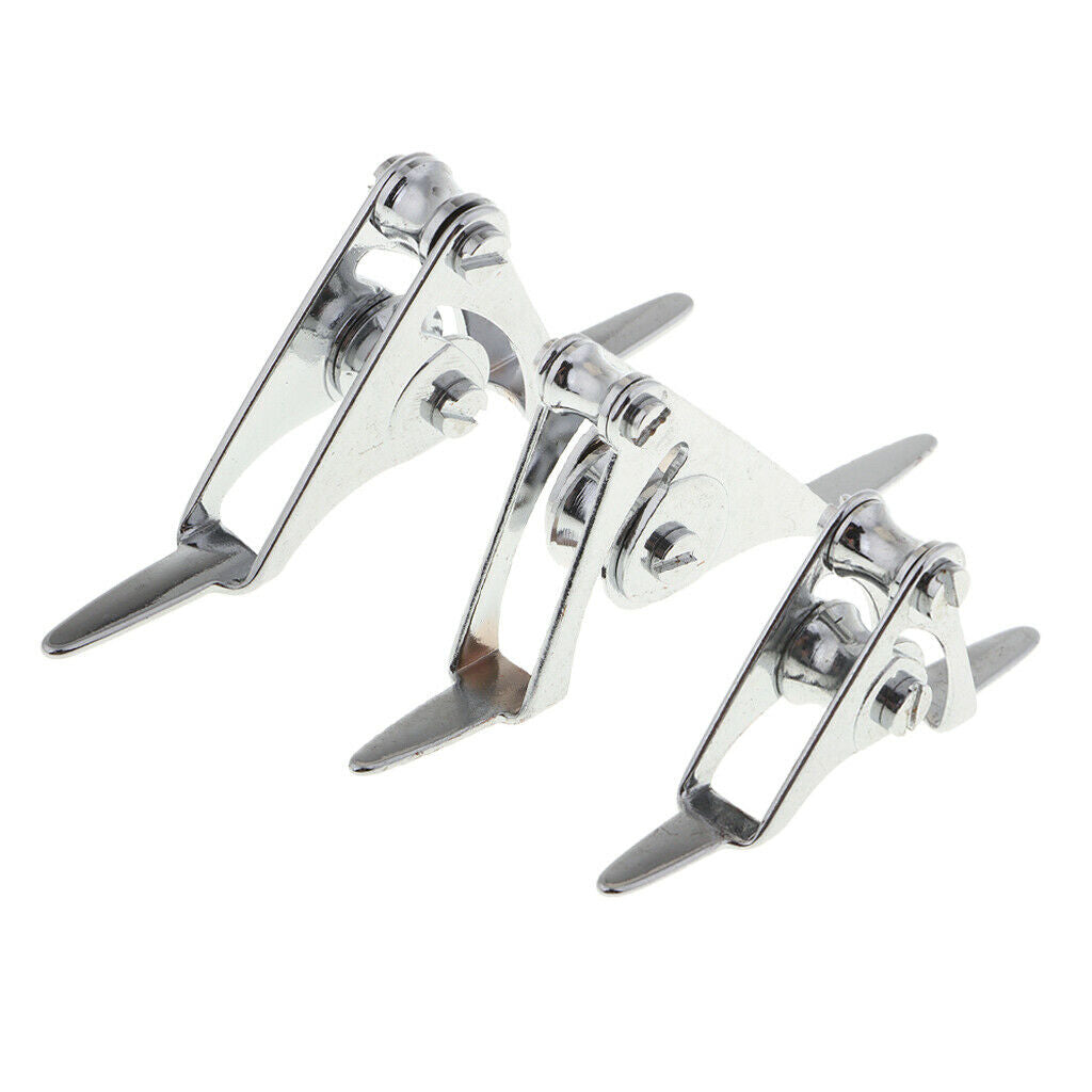 3Pcs Heavy Duty Saltwater Fishing Rod Guide Rings Baitcasting Repair Parts